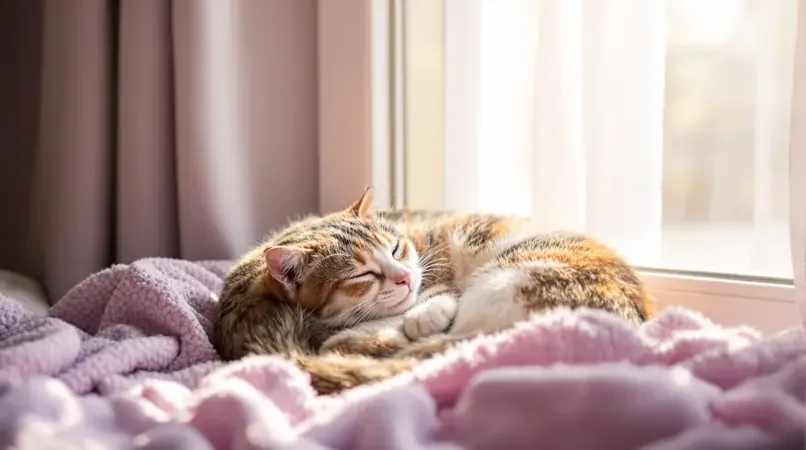 窗边的猫
